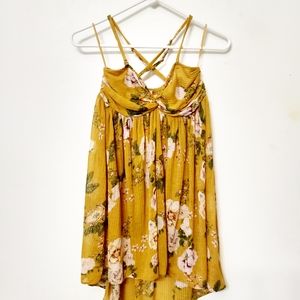 Women's Free People high low babydoll tank